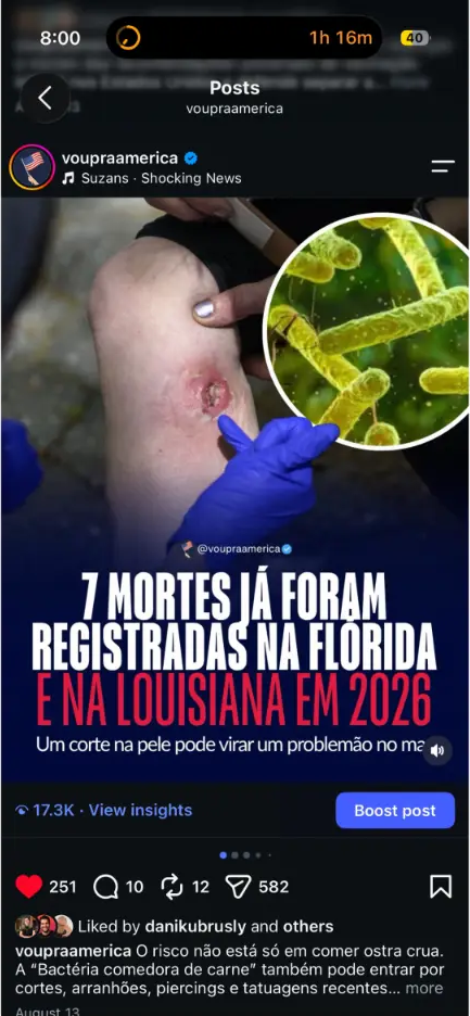 Cobertura de saúde: casos na Flórida e Louisiana